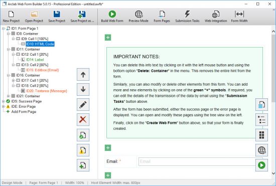 Arclab Web Form Builder 5.3