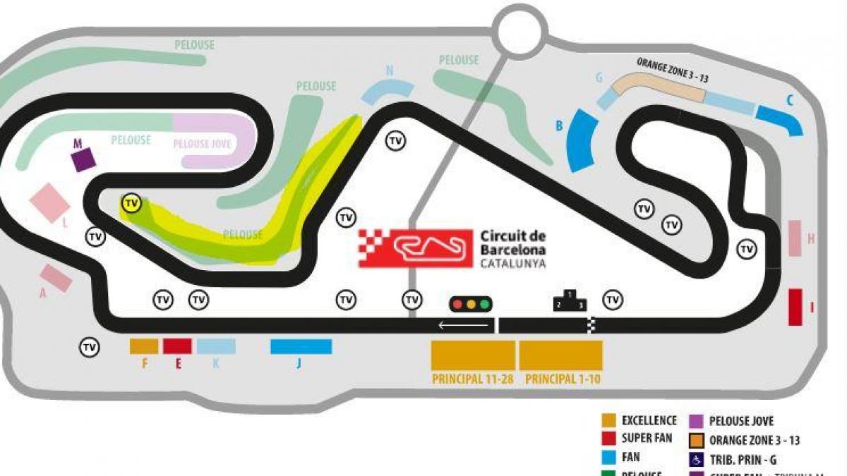 F1: Leclerc y Sainz hacen el 1-2 en la primera práctica de GP de España