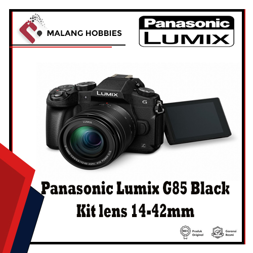 jual Panasonic Lumix DMC-G85 kit 14-42mm f/3.5-5.6 II MEGA O.I.S harga spesifikasi