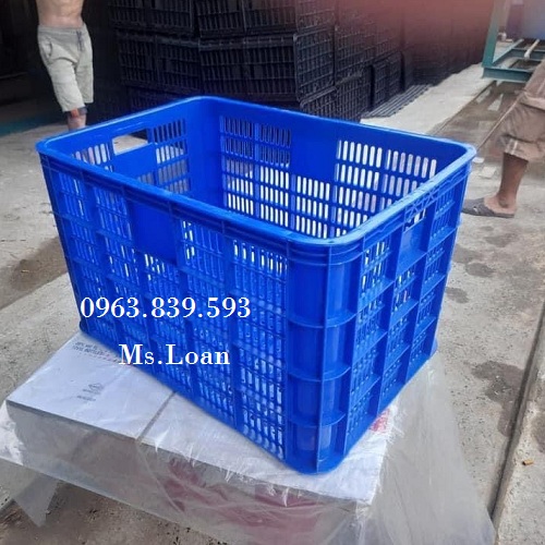 Toàn quốc - Khay nhựa cấp đông thực phẩm kho lạnh, rổ nhựa đựng sầu riêng / 0963.839.593 ms.loan Song-nhua-ho-hs005