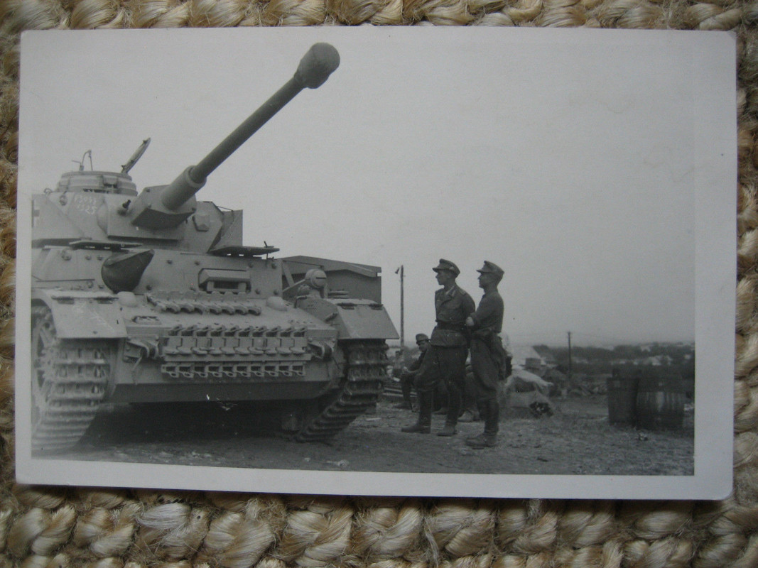 orig. Panzerfoto mit Gebirgsjäger datiert 31.08.