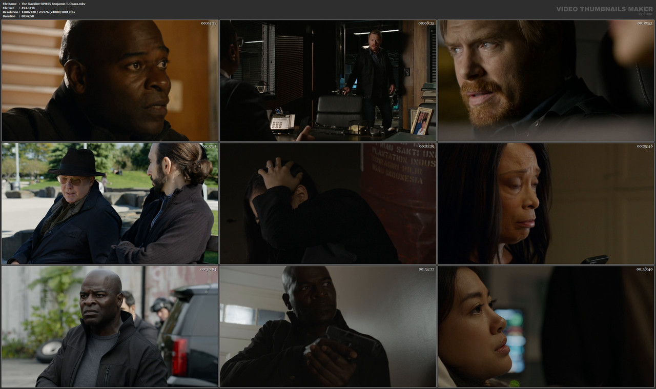 The Blacklist S09E05 Benjamin T. Okara.mkv