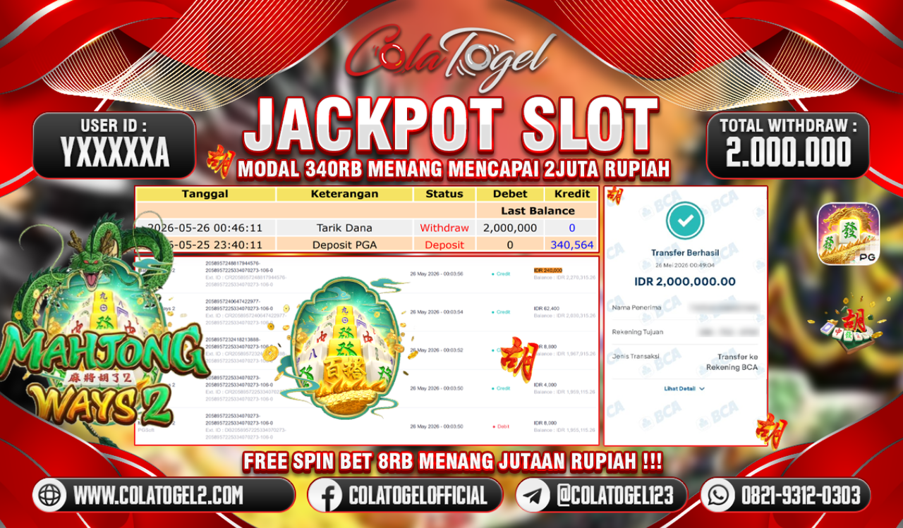 JACKPOT SLOT GACOR!!