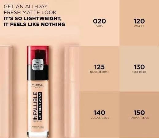Loreal Infallible 24 Hours Stay Fresh Foundation - image 3