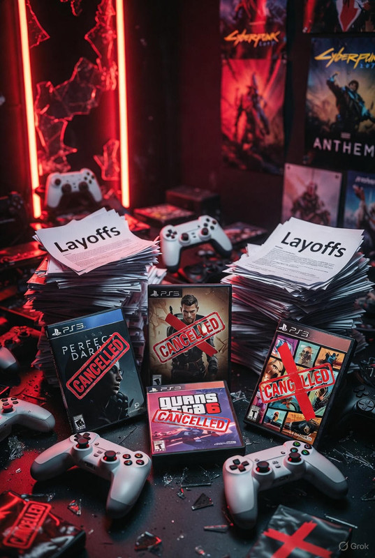 Decepções épicas dos games em 2025: cancelamentos, delays e preços que esvaziaram a hype