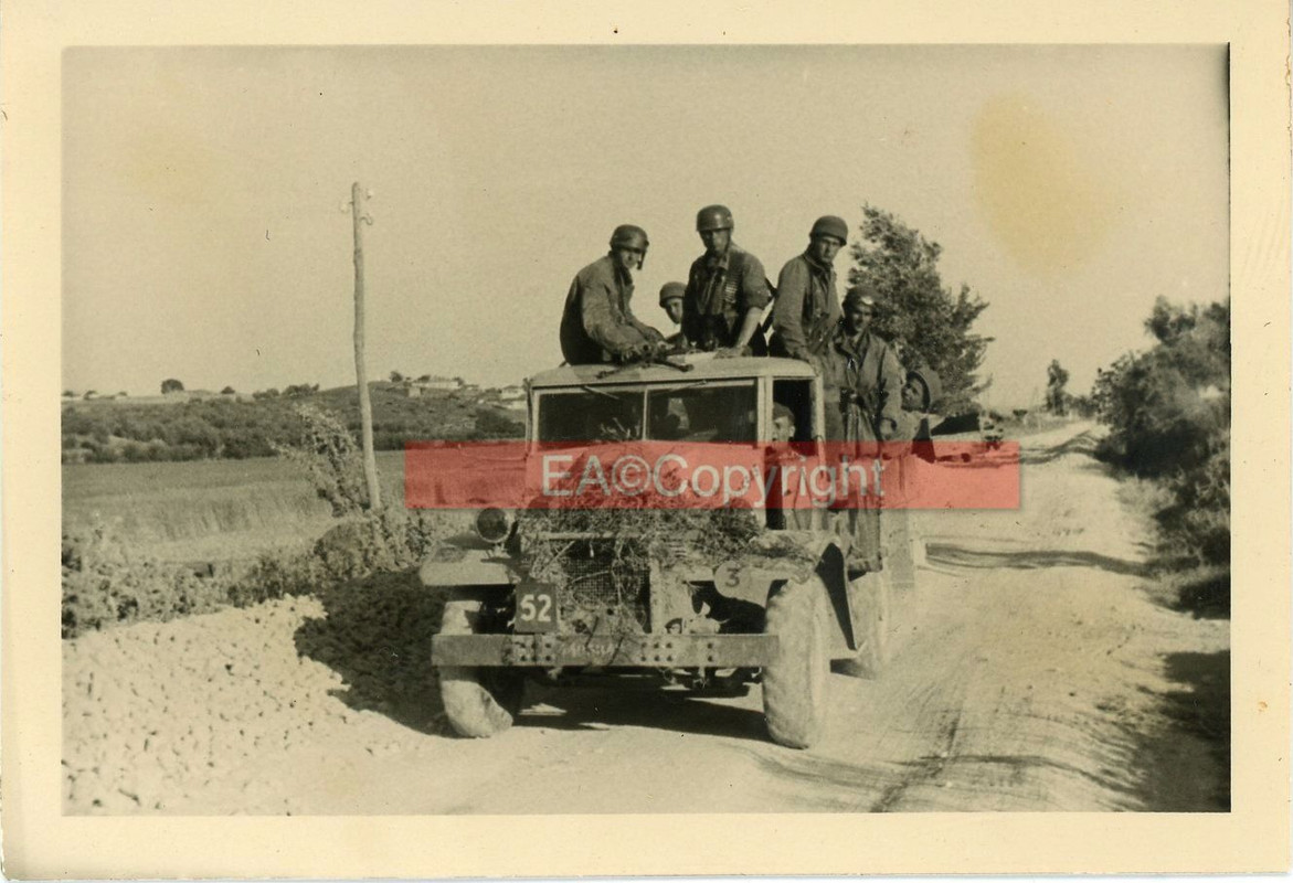 FJ Fallschirmjäger Paratroopers Kreta beute PKW 