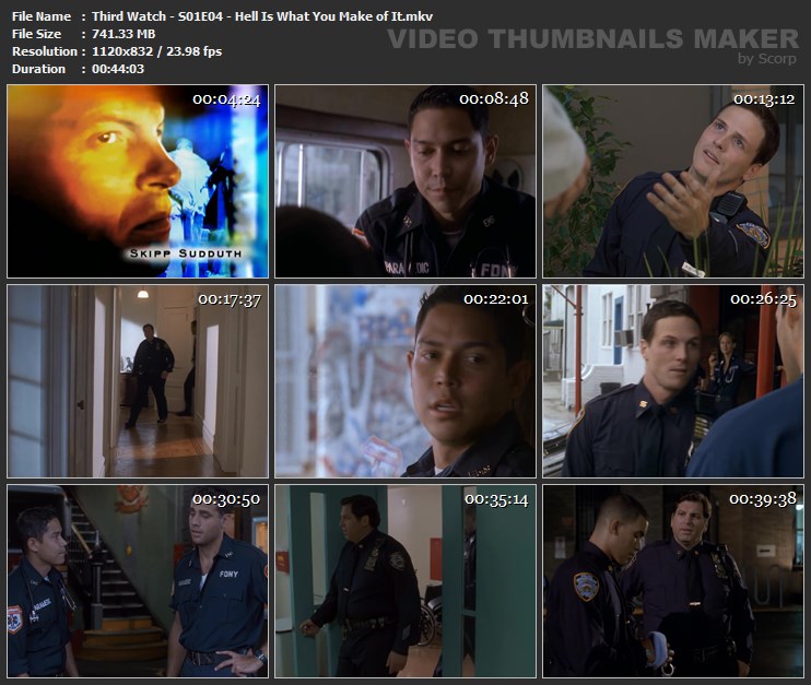 Third Watch - S01E04 - Hell Is What You Make of It.mkv