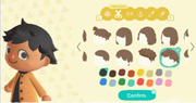 Recreated Animal Crossing UI faithful to the original design
