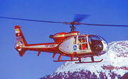 Air Zermatt's SA324J Gazelle HB-XMU c. 1986 (Photo Anton Heumann