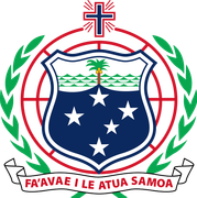 1 Tala de 1974. Samoa. Coat-of-arms-of-Samoa-svg