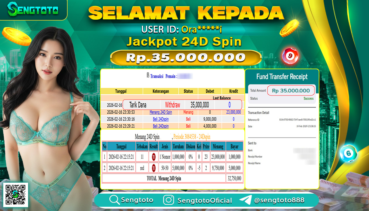 BUKTI PEMBAYARAN LIVEGAME 24D SPIN