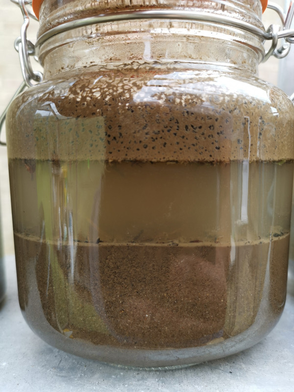 Soil jar tests for texture Lawn Care Forum