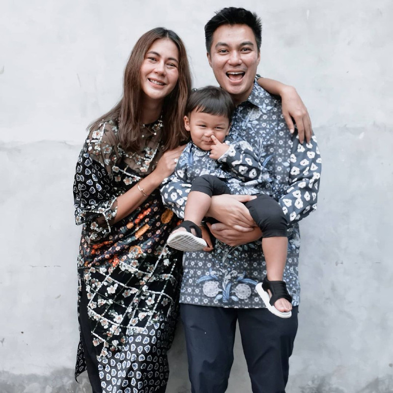 Potret keluarga Baim Wong rayakan Idul Fitri