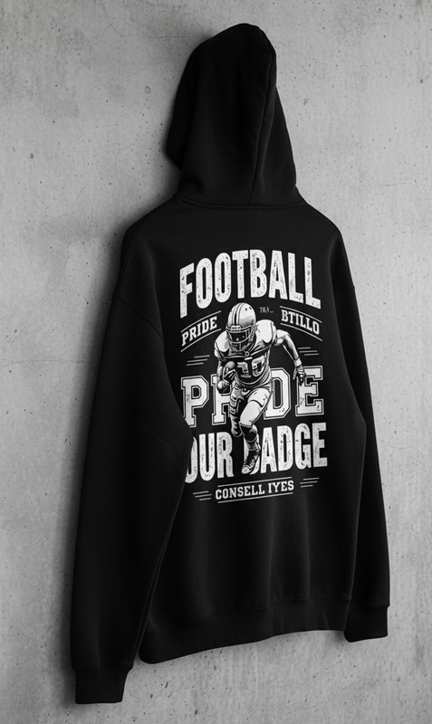 Pack 5 Hoodies genericos estampado espalda (162)