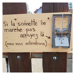 Sonnette qui ne marche pas 22 11 2019