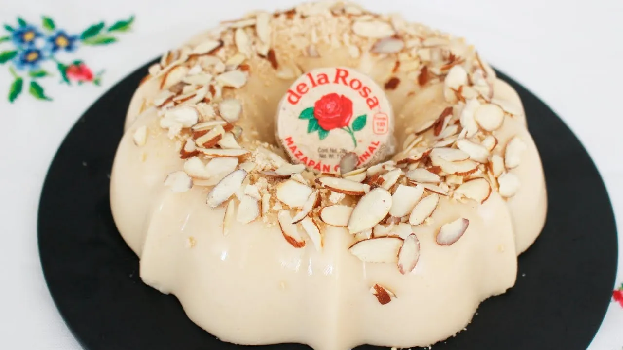 ¿Qué postre hacer con mazapán? Haz una deliciosa gelatina