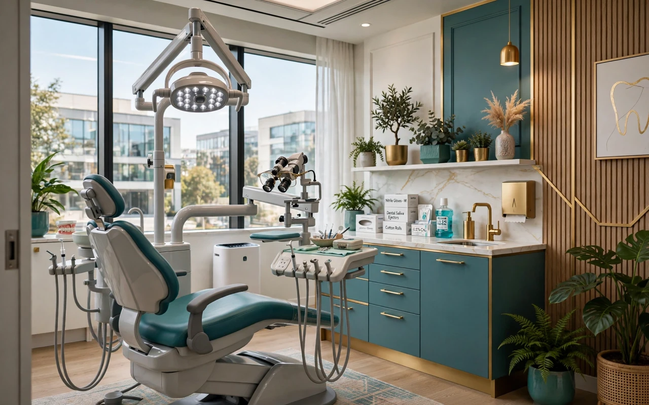 Dental treatment room, best dental clinic in Samta Colony, Raipur