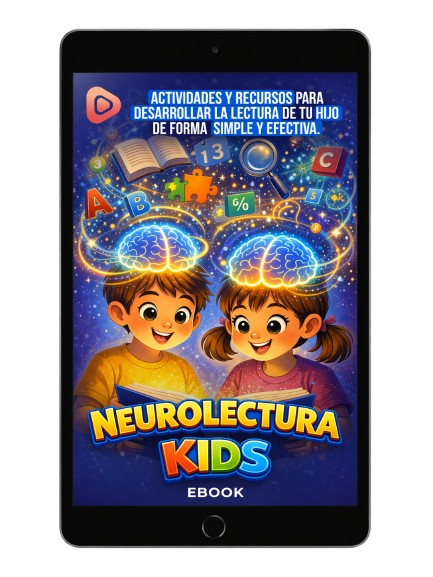 Vista del Kit NeuroLectura Kids — guía completa con actividades imprimibles