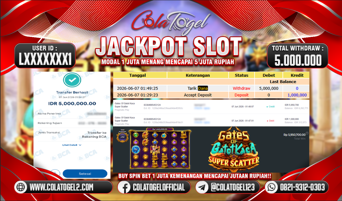 JACKPOT SLOT GACOR!!