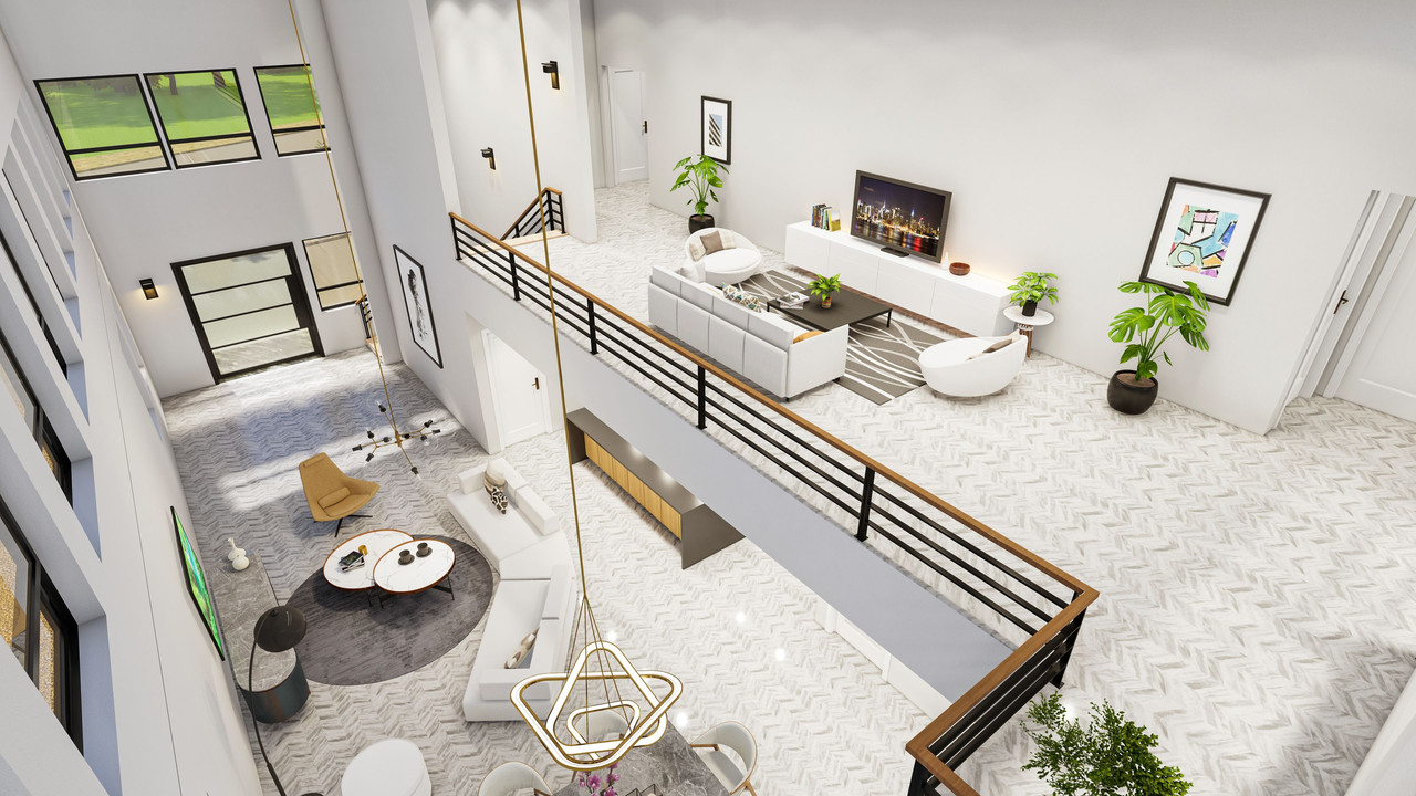 Modern architectural interior representing a complete website transformation by Webstarz
