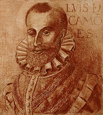 1000 escudos Portugal 1981, Luis de Camoes. 330px-Cam-es-por-Fern-o-Gomes