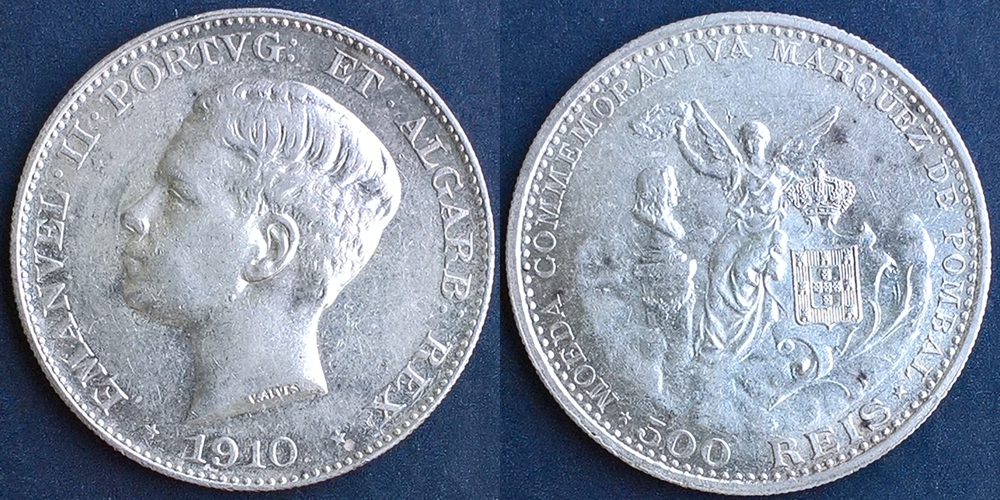 500 Reis 1910 Marques de Pombal (3)