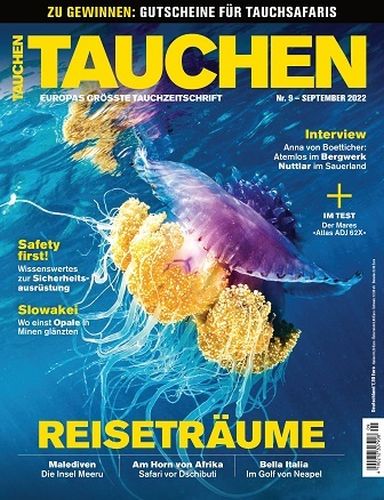 Cover: Tauchen Magazin No 09 September 2022