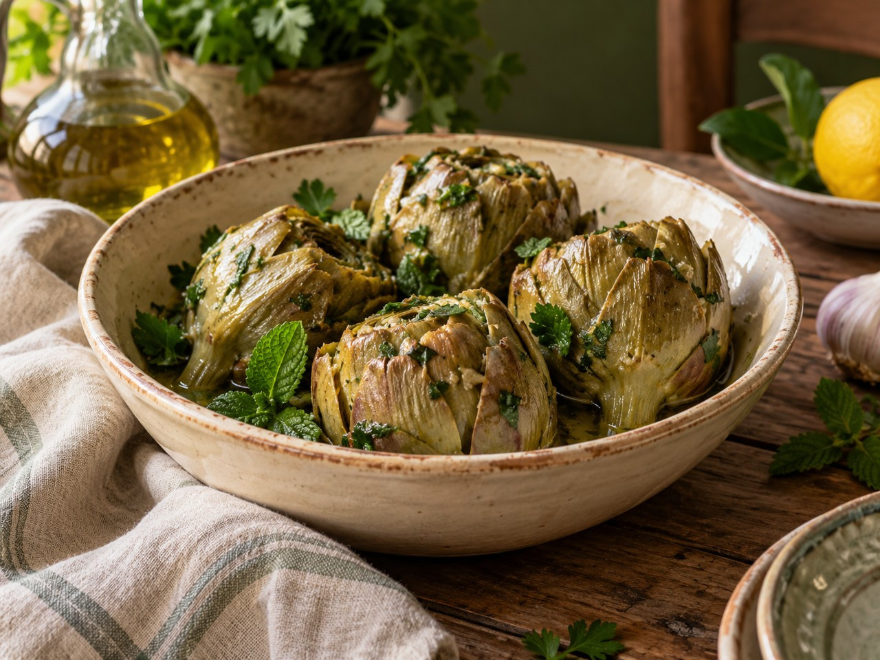 Let the vegetables have their moment.