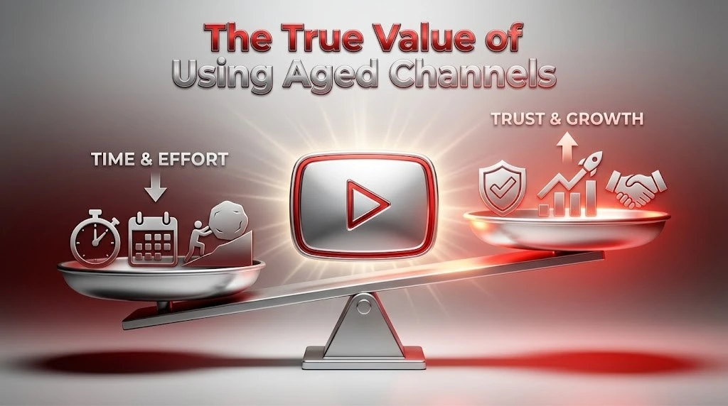 Cost vs Benefit of Using an Aged YouTube Account