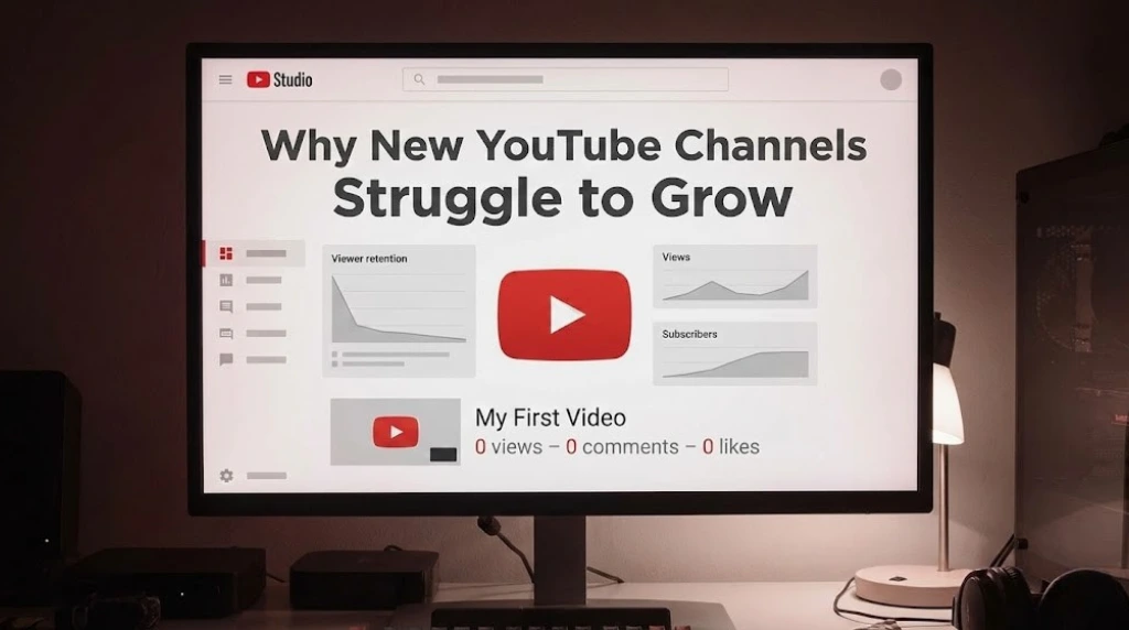 Why New YouTube Channels Grow Slowly and How Aged Accounts Change the Game?