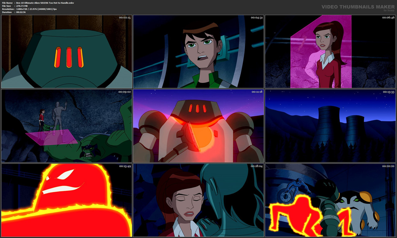 Ben 10 Ultimate Alien S01E06 Too Hot to Handle.mkv