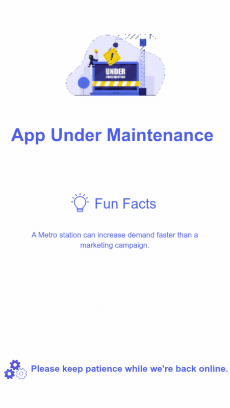 Undermaintenece of Real Estate Calc Splash Screen (4)