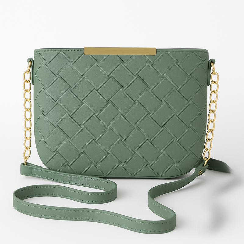 Hand Bag Grayish Green