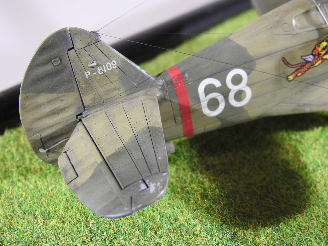 Curtiss P-40C Hawk, Bronco 1/48 –Klar DSCN2224