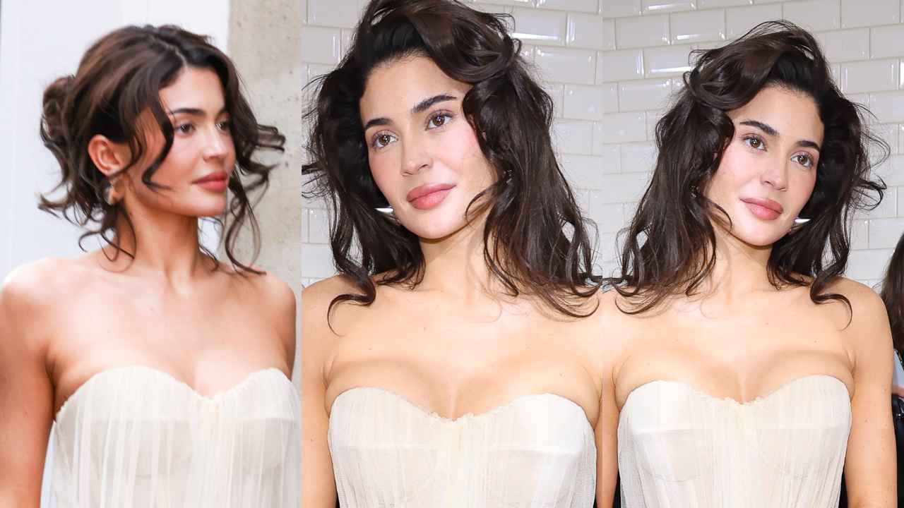 Kylie Jenner Wows In A White Dress