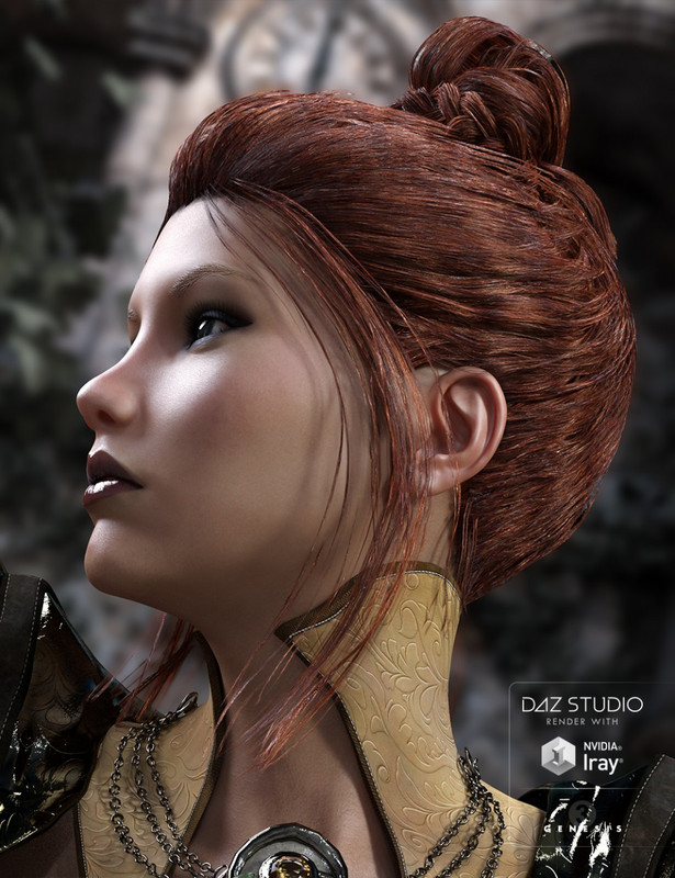 BlueBell Hair for Genesis 3 Female(s) [REPOST]