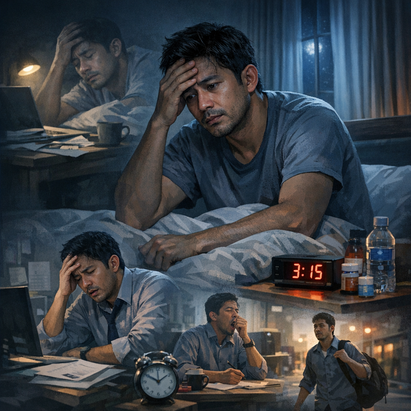 Insomnia Boleh Menyebabkan Pelbagai Masalah