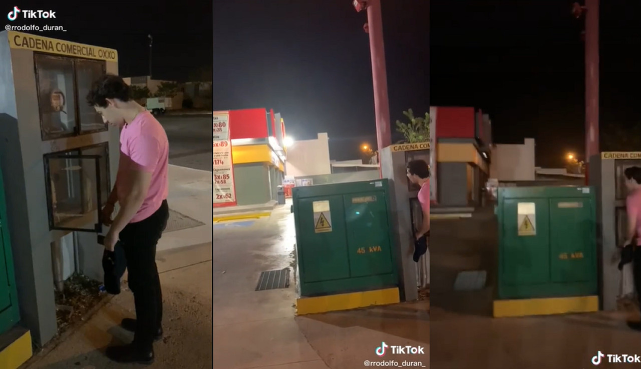 Oxxo se quedó sin luz a manos de un tiktoker, tienes que ver el video