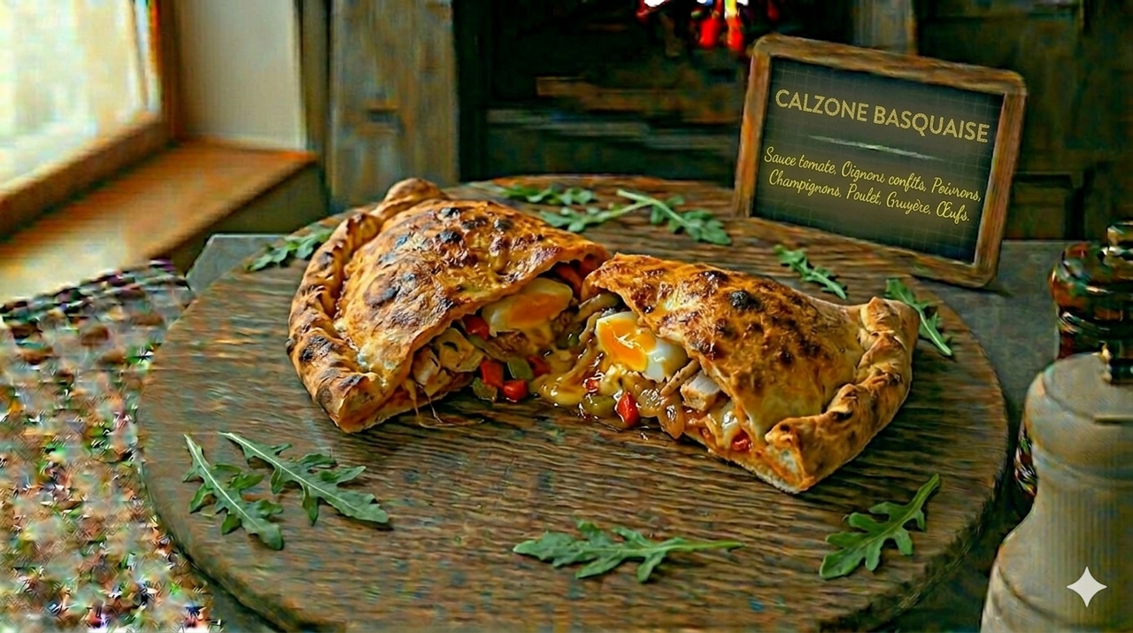 CALZONE BASQUAISE