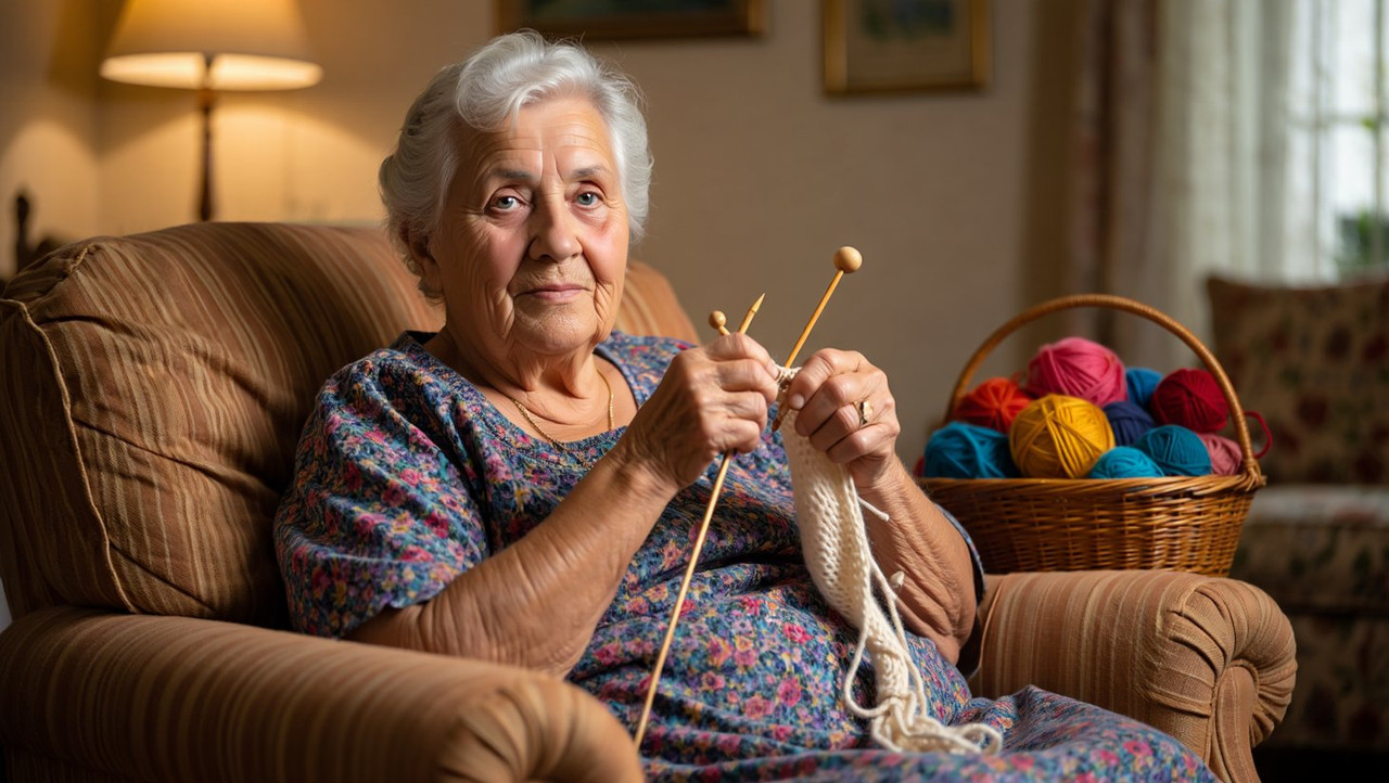 вязание для пожилых людей как полезное хобби для активного долголетия