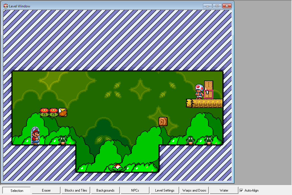 Super Mario Bros. X - Level Editor - Version 1.3.0.1. www.SuperM