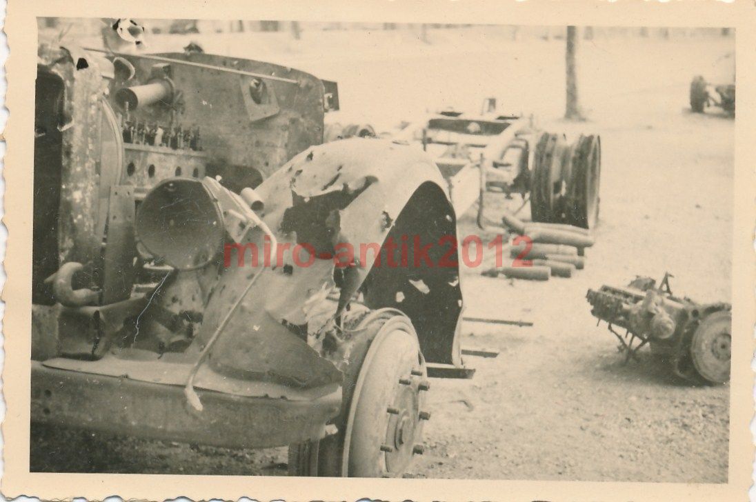 Foto, Wehrmacht, Panzerjäger Westwall bis Frankr