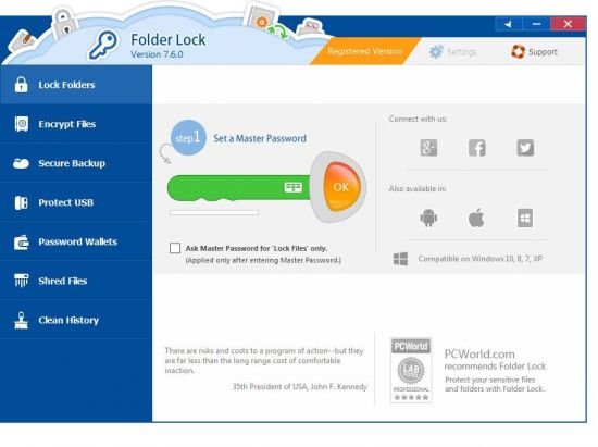 Folder Lock 7.9.0 Multilingual