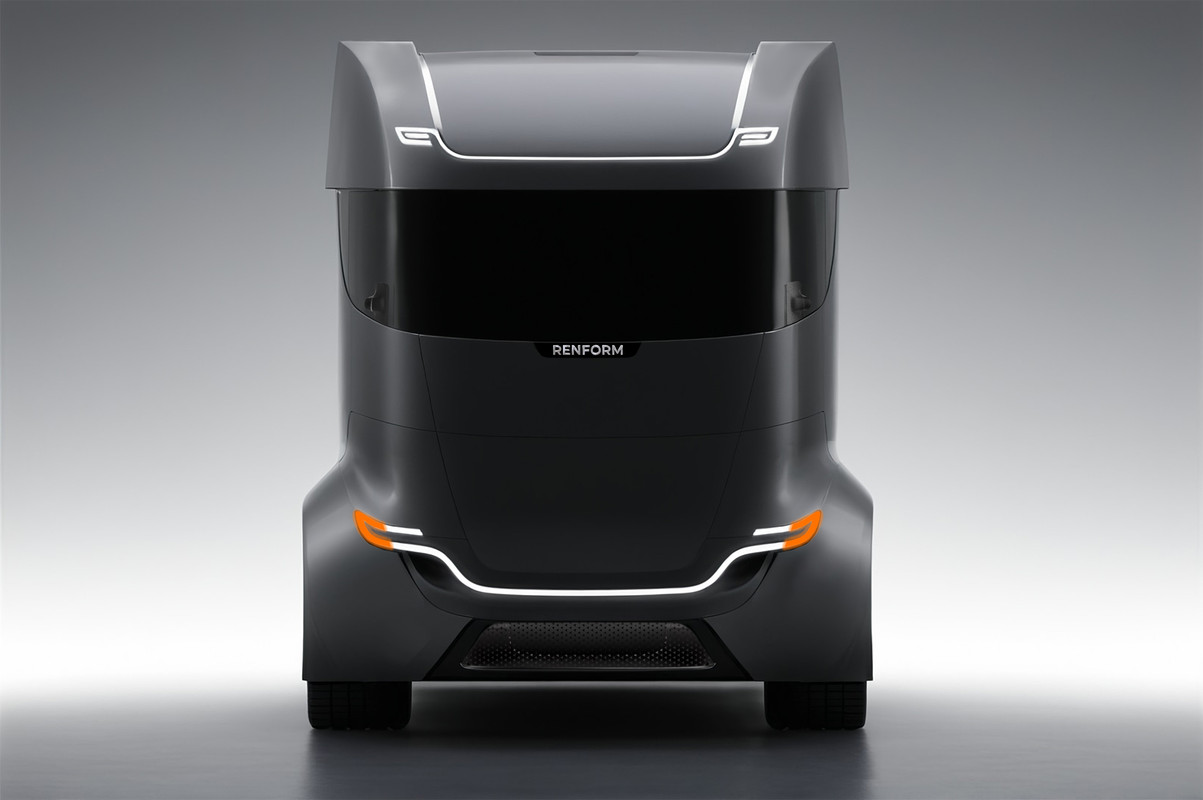 Electric Truck Concept — Automotive Design by RenForm Stockholm Design Studio, image 2