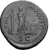 Glosario de monedas romanas. PAX. 21