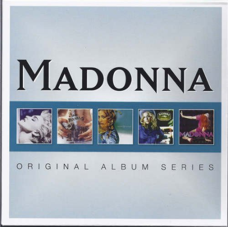 Madonna ‎  Original Album Series (5CD Box Set) (2012) FLAC