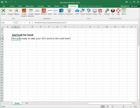 SeoTools for Excel v9.3.0.6