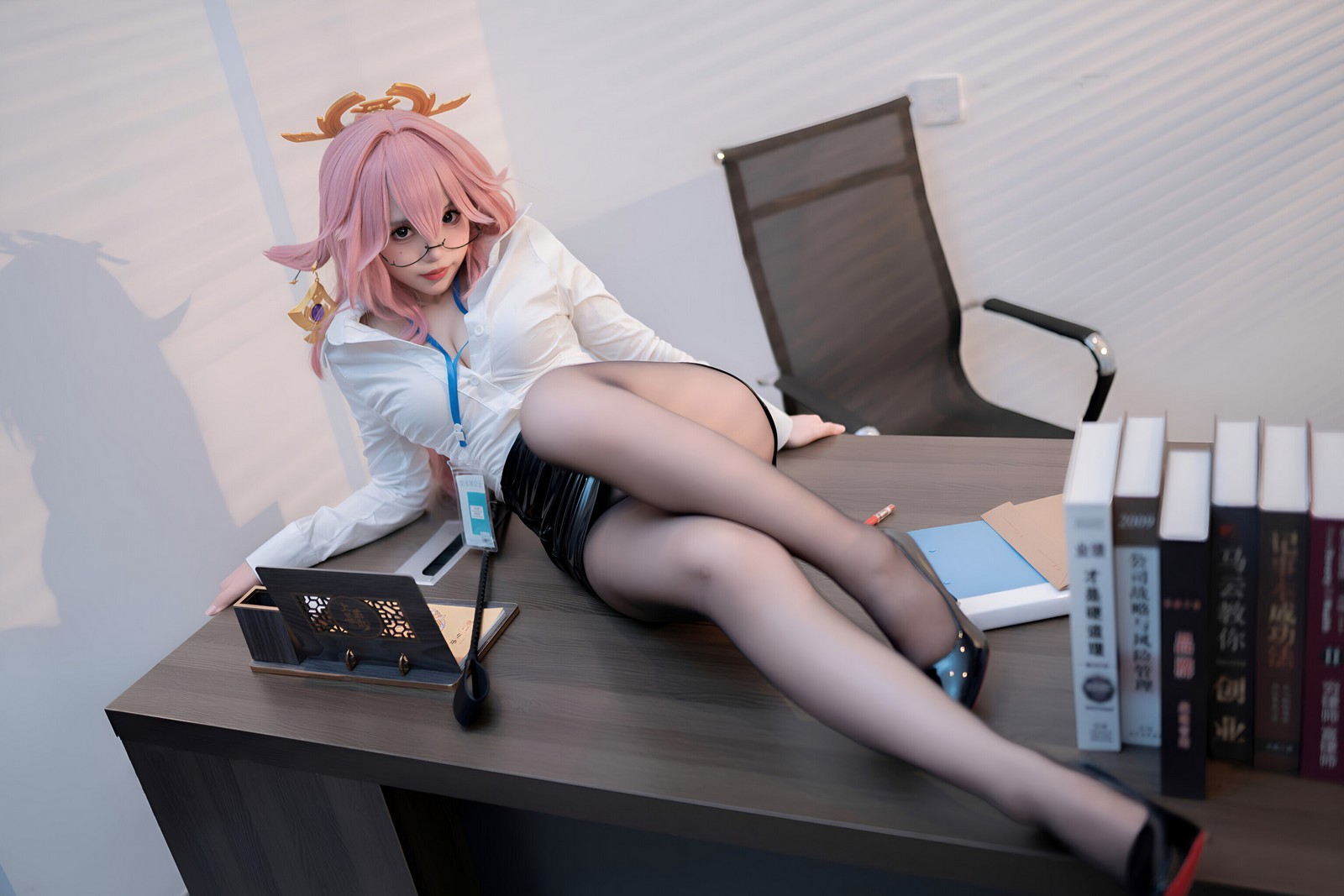 Bangni邦尼 – 面试主题 写真集（85P-16V-1.05GB）剧情向插图4