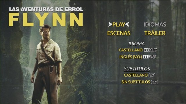 2 - Las Aventuras de Errol Flynn [2018] [DVD9Full] [Pal] [Cast/Ing] [Sub:Cast] [Acción]