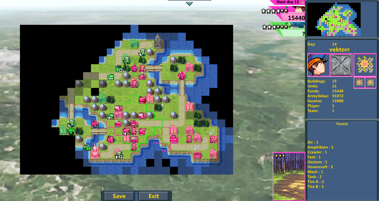 Commander Wars Screenshot (4)